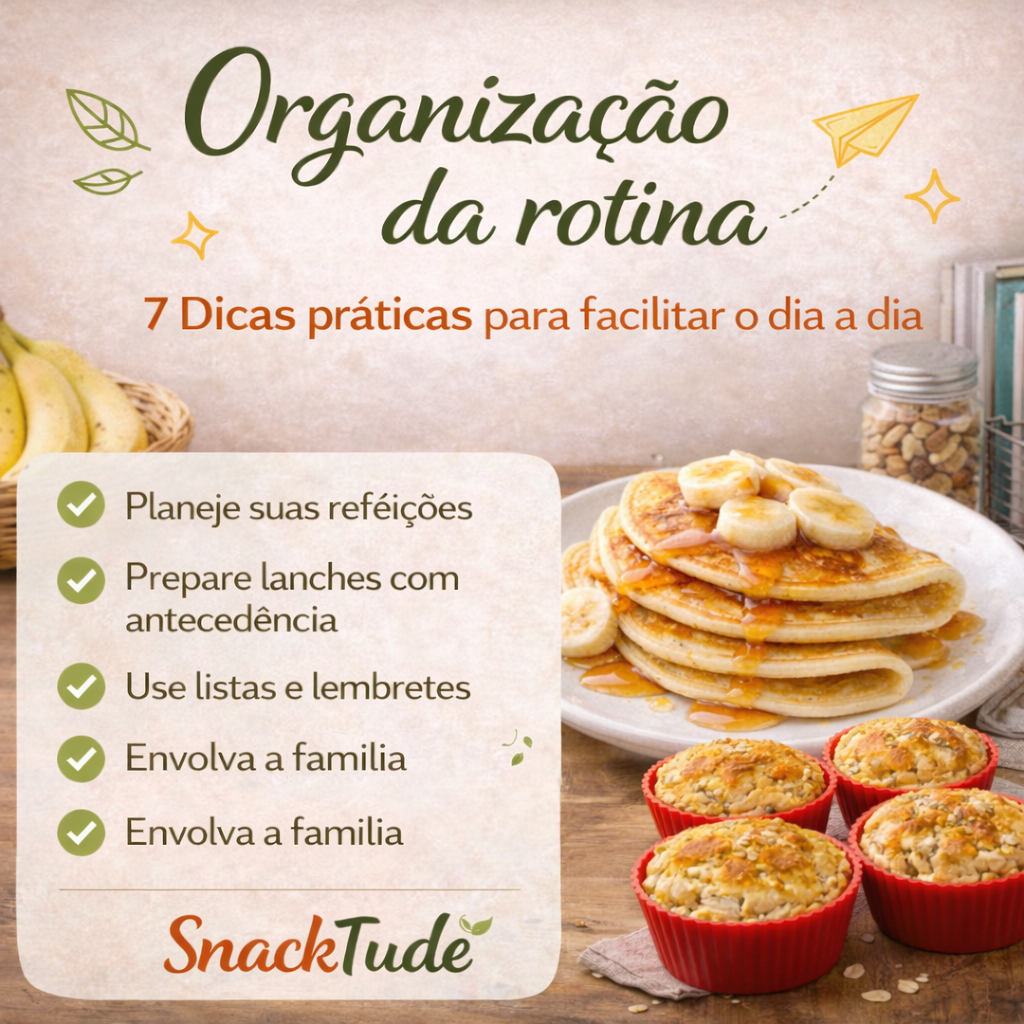 Organização da rotina: 7 dicas práticas para facilitar o dia a dia
